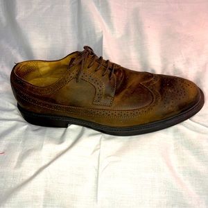Men’s Florsheim Nubuck Wingtip Shoes